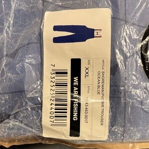 We Are Fishing Ocean Blue Bib Trouser